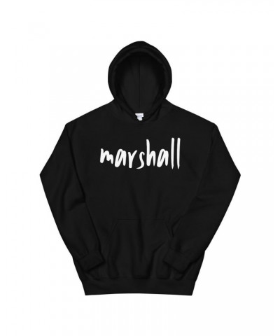 Marshall Black Logo Hoodie $13.25 Sweatshirts