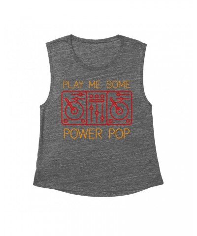 Music Life - Power Pop Muscle Tank | Play Me Some Power Pop Tank Top $7.97 Shirts