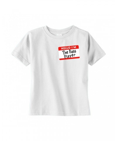 Music Life Toddler T-shirt | Hello I'm The Bass Player Toddler Tee $8.32 Shirts