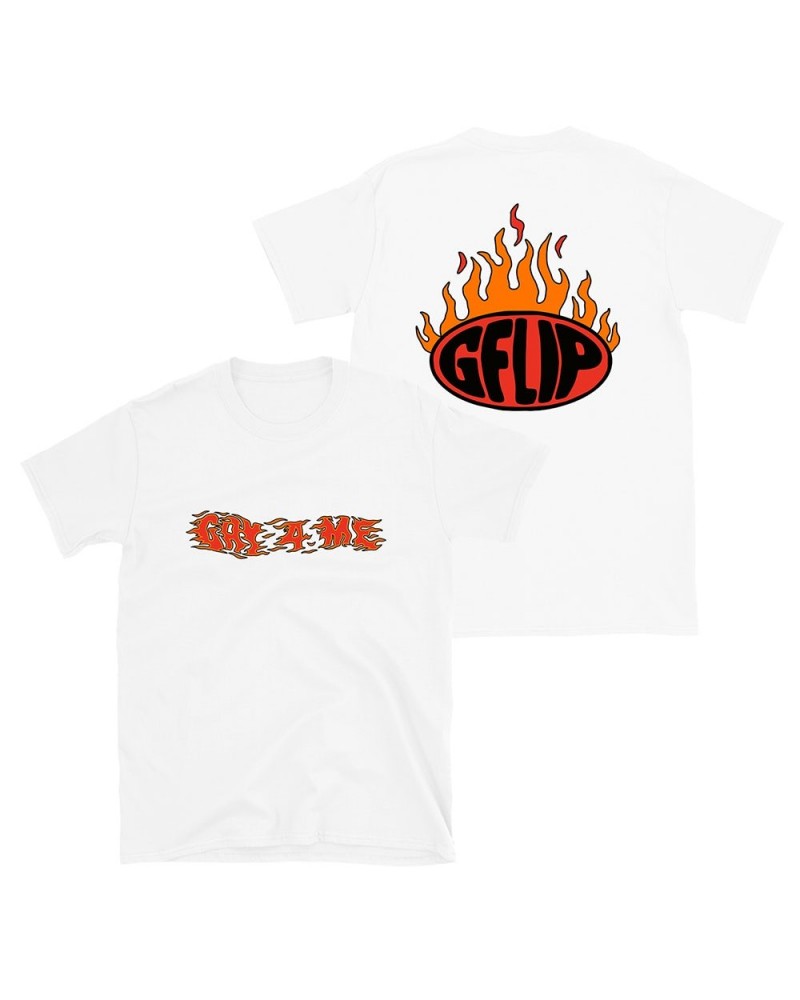 G Flip Gay 4 Me White Tee $9.55 Shirts