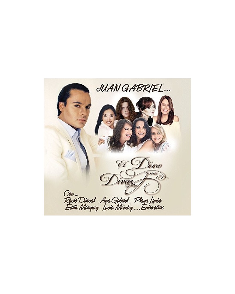 Juan Gabriel EL DIVO Y SUS DIVAS CD $11.58 CD