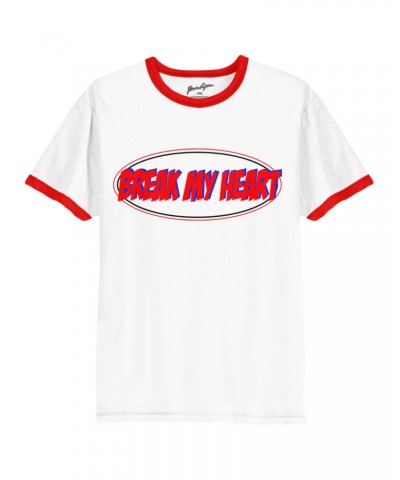 Dua Lipa Break My Heart Ringer Tee $7.73 Shirts