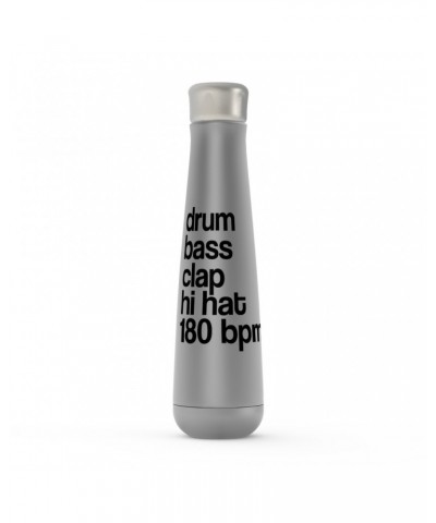 Music Life Water Bottle | Drum Bass Clap Water Bottle $12.82 Drinkware