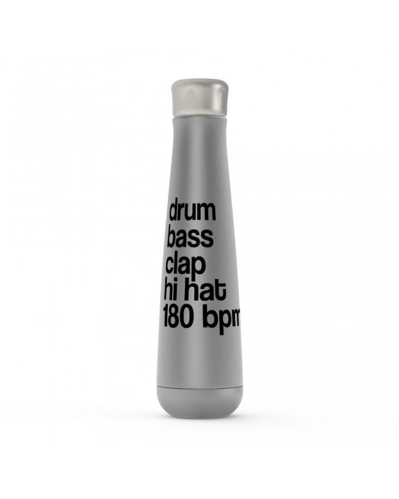 Music Life Water Bottle | Drum Bass Clap Water Bottle $12.82 Drinkware