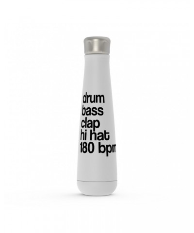 Music Life Water Bottle | Drum Bass Clap Water Bottle $12.82 Drinkware