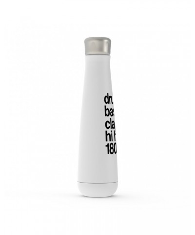 Music Life Water Bottle | Drum Bass Clap Water Bottle $12.82 Drinkware