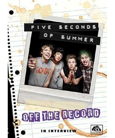 5 Seconds of Summer OFF THE RECORD DVD $9.39 Videos