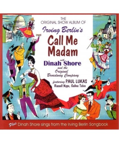 Dinah Shore CALL ME MADAM CD $22.41 CD