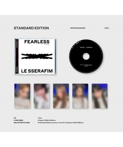 LE SSERAFIM FEARLESS [STANDARD EDITION CD] CD $9.48 CD