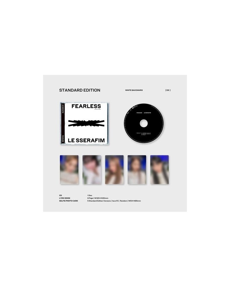 LE SSERAFIM FEARLESS [STANDARD EDITION CD] CD $9.48 CD