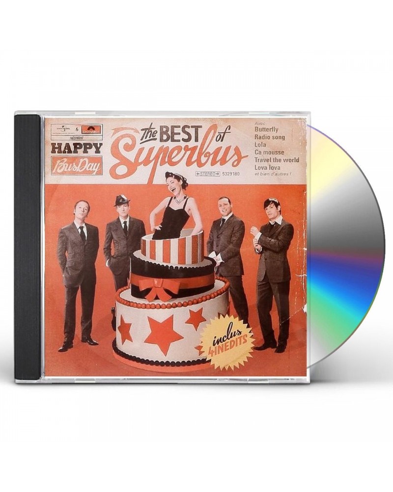 Superbus HAPPY BUSDAY: BEST OF CD $11.72 CD