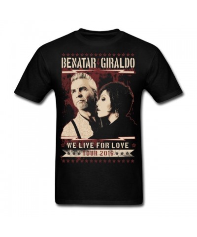 Pat Benatar & Neil Giraldo We Live for Love 2016 Tour Tee $5.91 Shirts