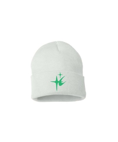 Jett Jenkins White Logo Beanie $9.79 Hats