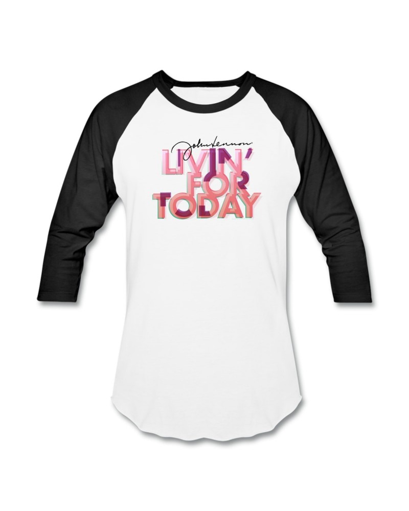 John Lennon Livin' For Today (raglan) $4.50 Shirts