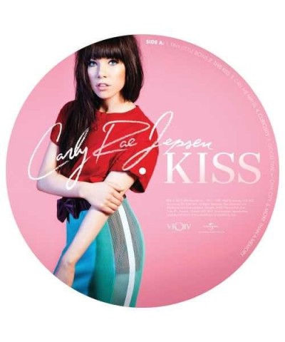 Carly Rae Jepsen Kiss Vinyl Record $6.66 Vinyl