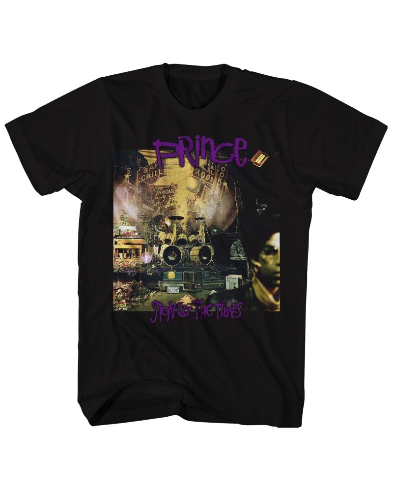 Prince T-Shirt | Sign O The Times Album Art T-Shirt $4.47 Shirts