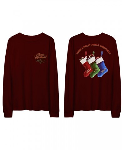 Jonas Brothers HOLIDAY LONG SLEEVE $5.88 Shirts