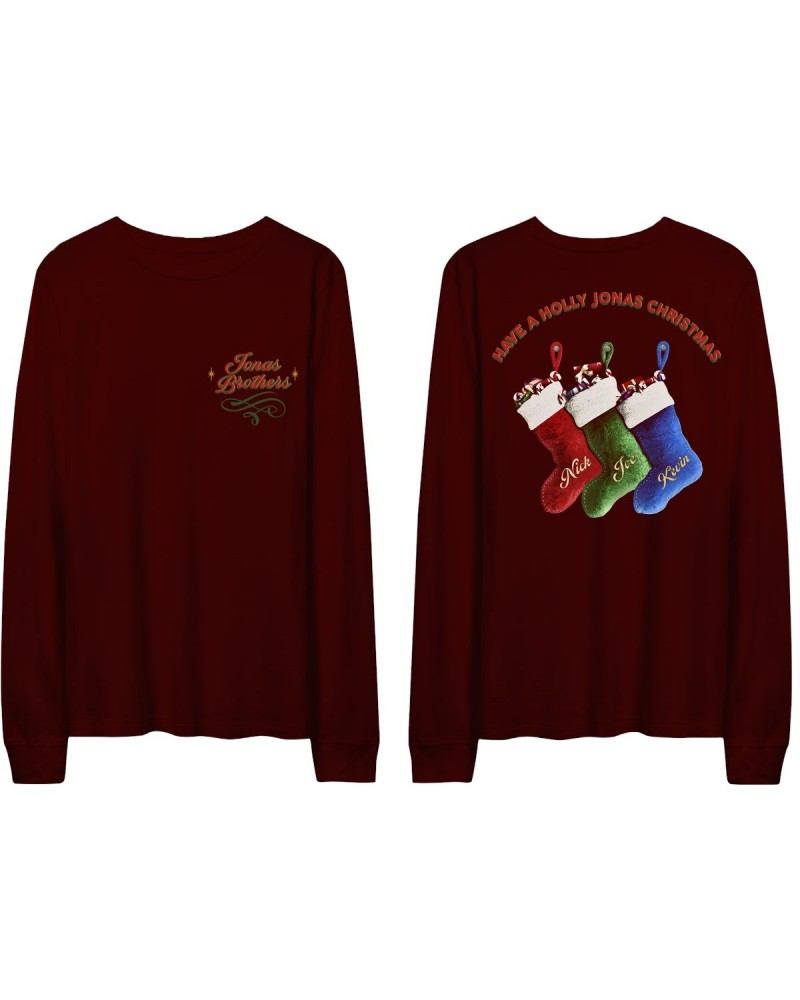 Jonas Brothers HOLIDAY LONG SLEEVE $5.88 Shirts