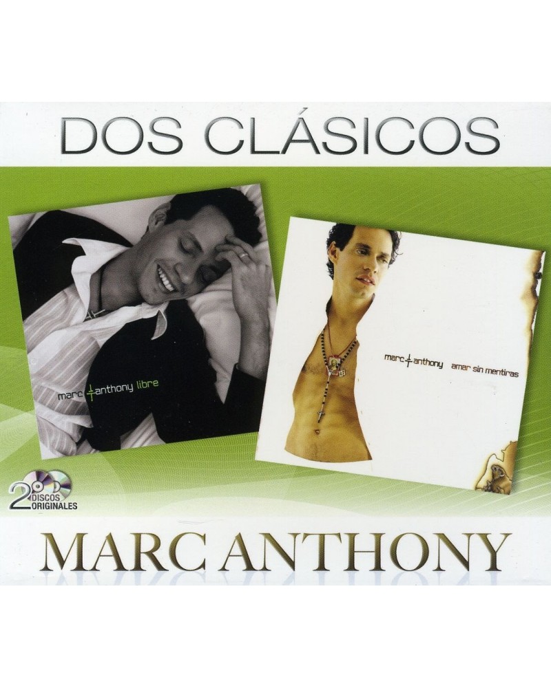 Marc Anthony DOS CLASICOS CD $16.97 CD