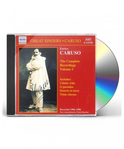 Caruso / Verdi / Leoncavallo / Puccini / Bizet COMPLETE RECORDINGS OF ENRICO CARUSO 3 CD $11.40 CD