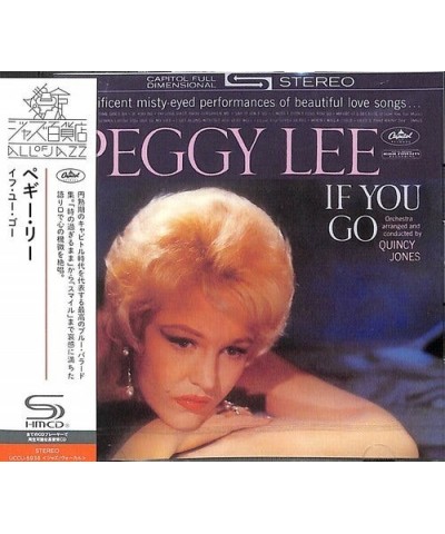 Peggy Lee IF YOU GO CD $14.49 CD