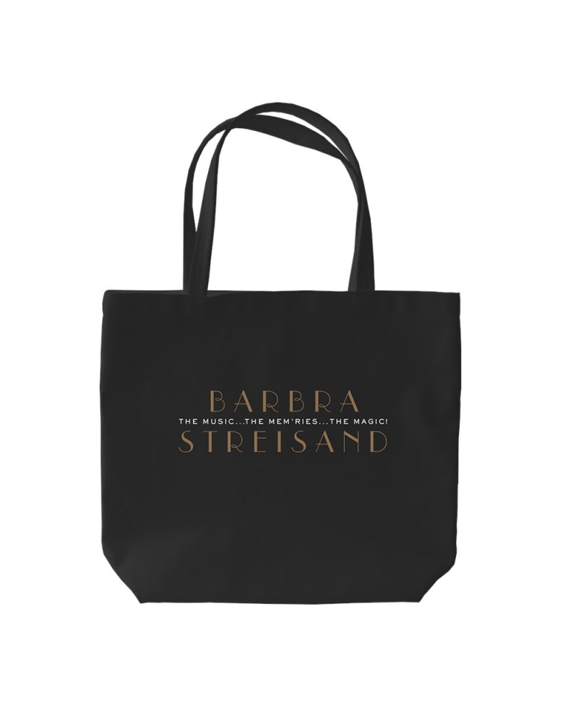 Barbra Streisand The Music The Mem'ries The Magic Tote Bag $16.74 Bags