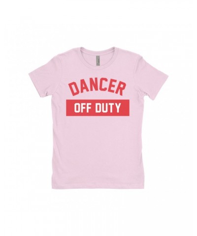 Music Life - Dancer Ladies' Boyfriend T-Shirt | Dancer Off Duty Shirt $5.94 Shirts