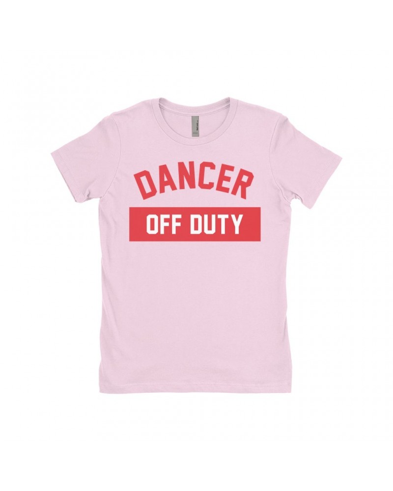 Music Life - Dancer Ladies' Boyfriend T-Shirt | Dancer Off Duty Shirt $5.94 Shirts