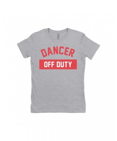 Music Life - Dancer Ladies' Boyfriend T-Shirt | Dancer Off Duty Shirt $5.94 Shirts