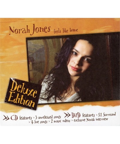 Norah Jones Feels Like Home Deluxe CD/DVD $5.91 CD