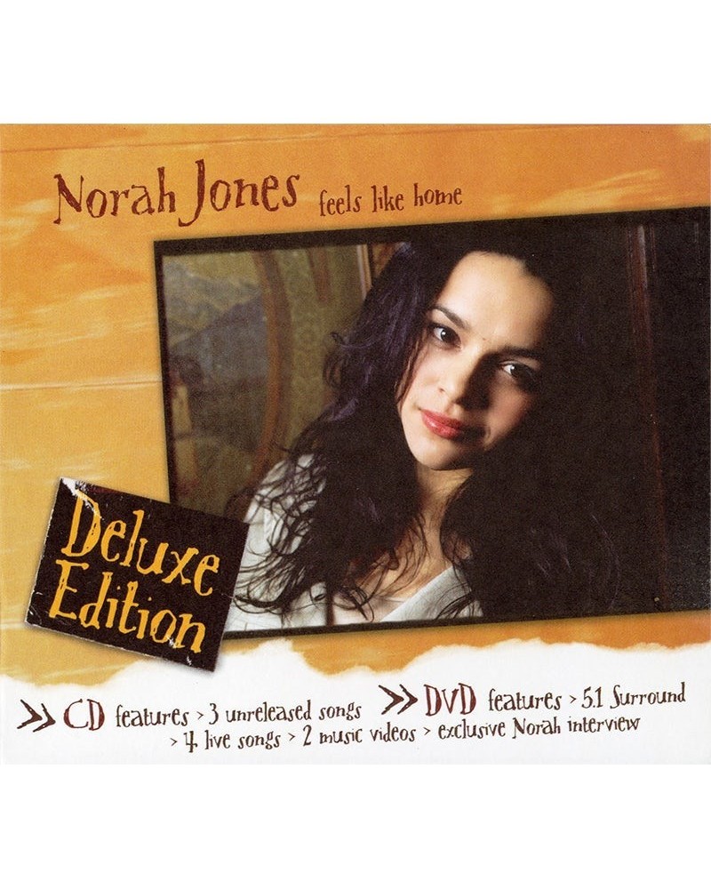 Norah Jones Feels Like Home Deluxe CD/DVD $5.91 CD