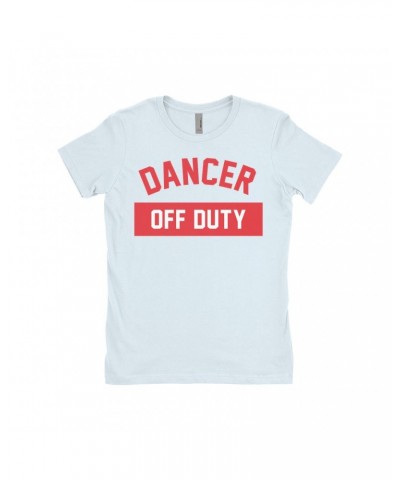 Music Life - Dancer Ladies' Boyfriend T-Shirt | Dancer Off Duty Shirt $5.94 Shirts