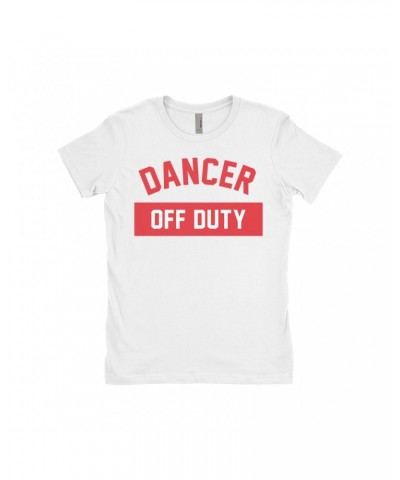 Music Life - Dancer Ladies' Boyfriend T-Shirt | Dancer Off Duty Shirt $5.94 Shirts