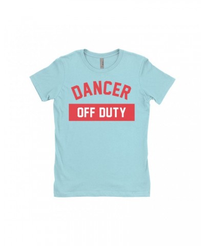 Music Life - Dancer Ladies' Boyfriend T-Shirt | Dancer Off Duty Shirt $5.94 Shirts