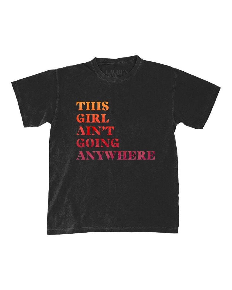 Lauren Daigle Ain’t Going Anywhere Black T-shirt $8.18 Shirts