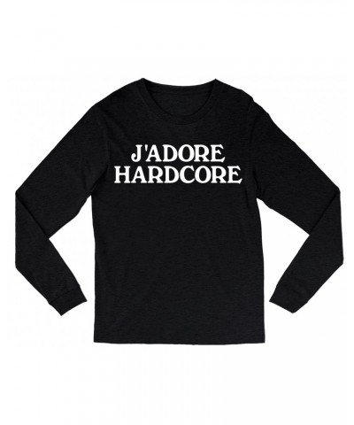 Music Life Long Sleeve Shirt | J'Adore Hardcore Shirt $8.05 Shirts