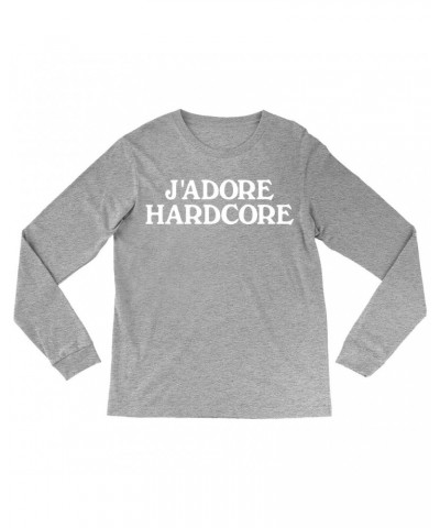 Music Life Long Sleeve Shirt | J'Adore Hardcore Shirt $8.05 Shirts