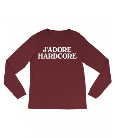 Music Life Long Sleeve Shirt | J'Adore Hardcore Shirt $8.05 Shirts