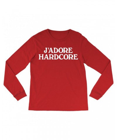 Music Life Long Sleeve Shirt | J'Adore Hardcore Shirt $8.05 Shirts