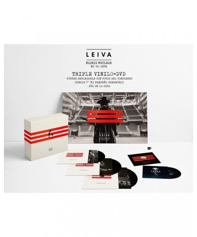 Leiva Madrid Nuclear (3LP/7inch/DVD/import) Vinyl Record $14.99 Vinyl