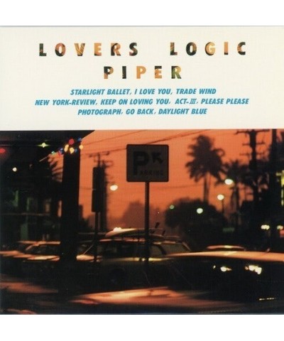 PIPER LOVERS LOGIC Vinyl Record $3.30 Vinyl