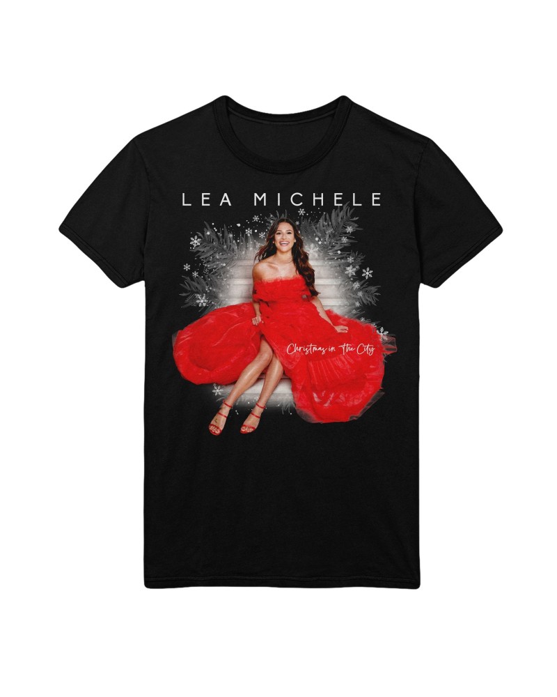 Lea Michele Christmas In The City Photo Tee $5.57 Shirts