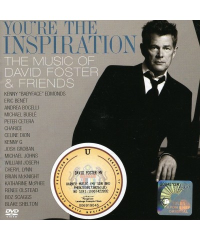 David Foster YOU'RE THE INSPIRATION: MUSIC OF DAVID FOSTER CD $23.36 CD