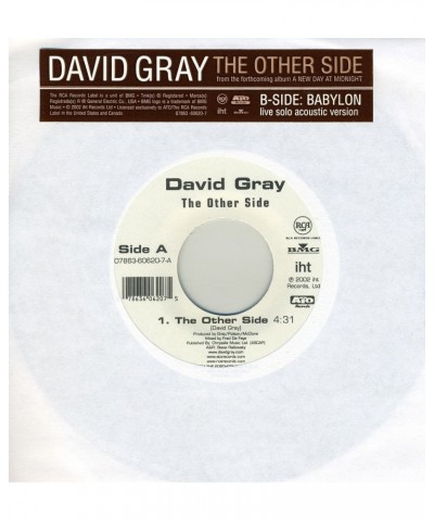 David Gray OTHER SIDE / BABYLON: LIVE AT JOE'S PUB Vinyl Record $5.60 Vinyl