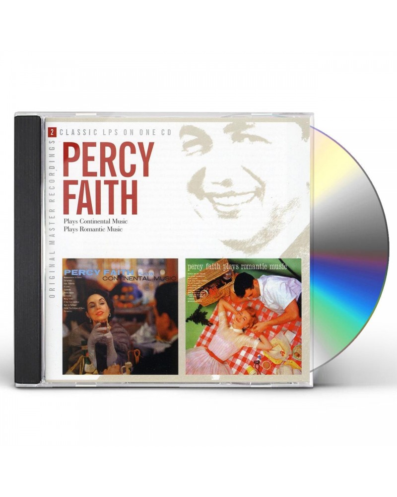 Percy Faith PLAYS CONTINENTAL MUSIC / PLAYS ROMANTIC MUSIC CD $79.75 CD