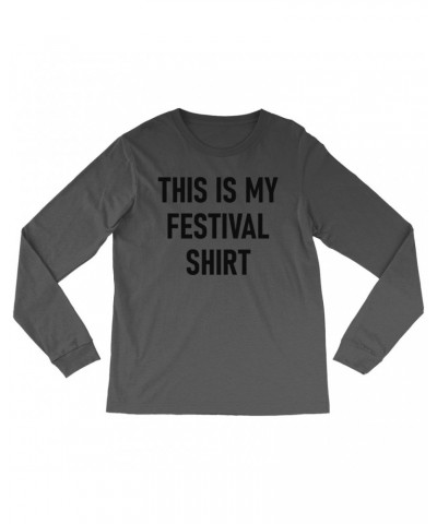 Music Life Long Sleeve Shirt | This Is My Festival Shirt $11.75 Shirts