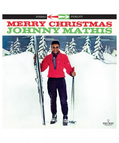 Johnny Mathis Merry Christmas Vinyl Record $11.92 Vinyl