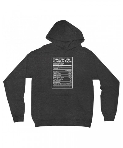 Music Life Hoodie | Hip Hop Nutrition Facts Hoodie $7.65 Sweatshirts