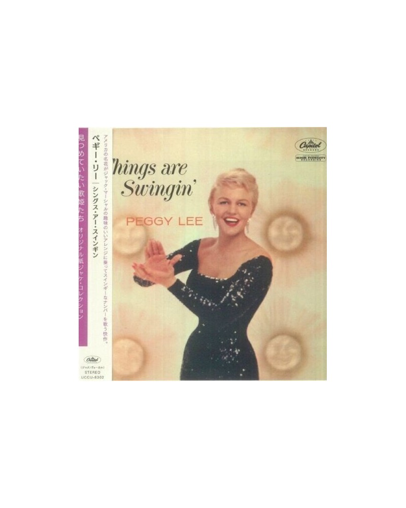 Peggy Lee THINGS ARE SWINGIN CD $13.30 CD