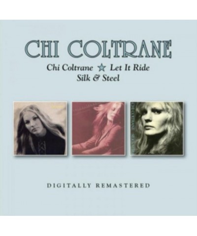 Chi Coltrane CD - Chi Coltrane / Let It Ride / Silk & Steel $4.20 CD